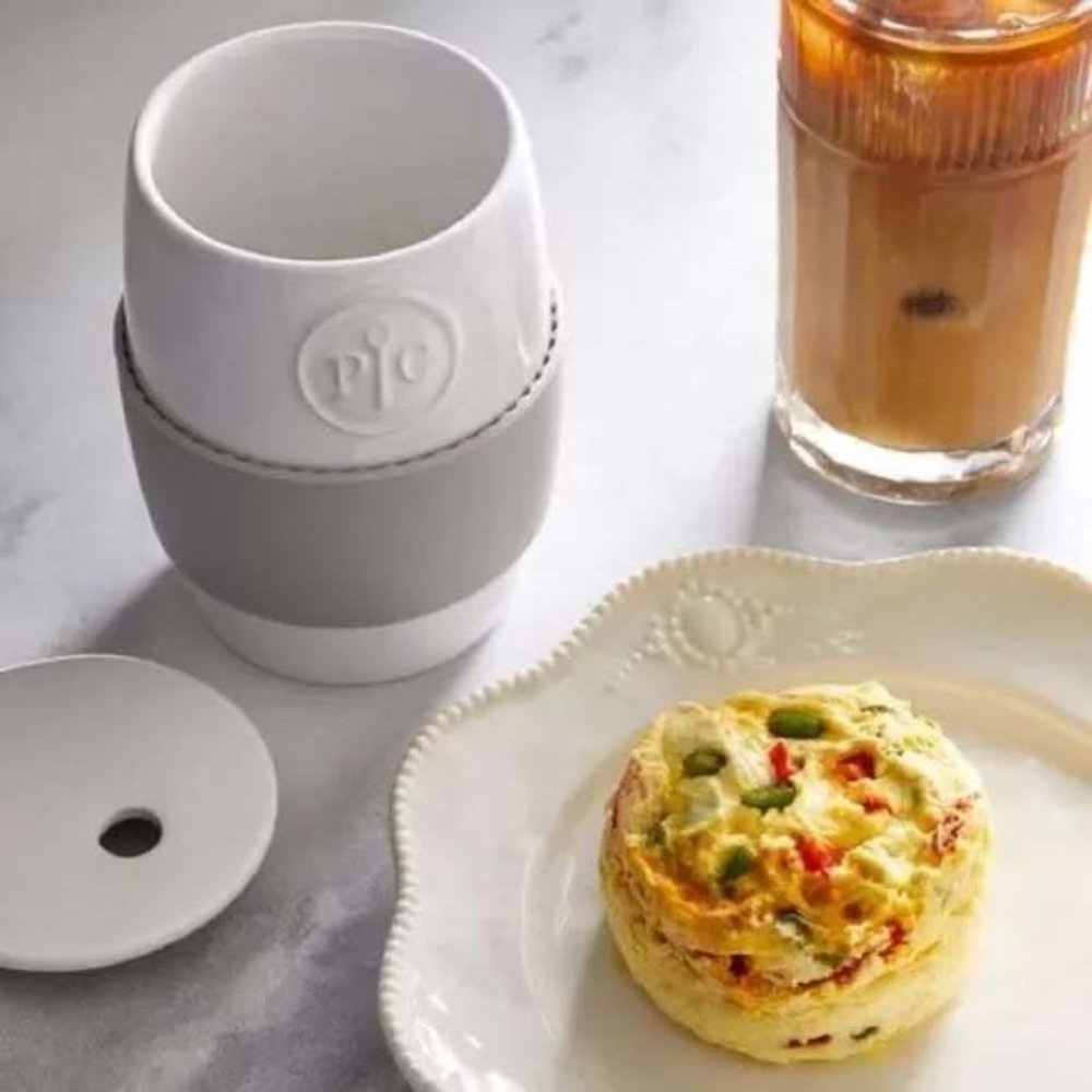Pampered Chef Ceramic Egg Cooker